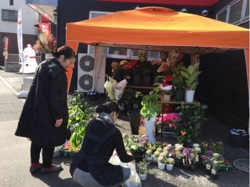 アルファマルシェ　出張お花屋さん