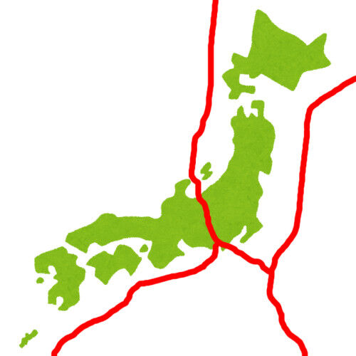 2.日本地図
